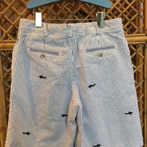 TF Laurence Boys’ Size 7 Seersucker-Shorts - Picture 2 of 4